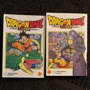Dragon Ball Super Manga Volumes 1 and 2